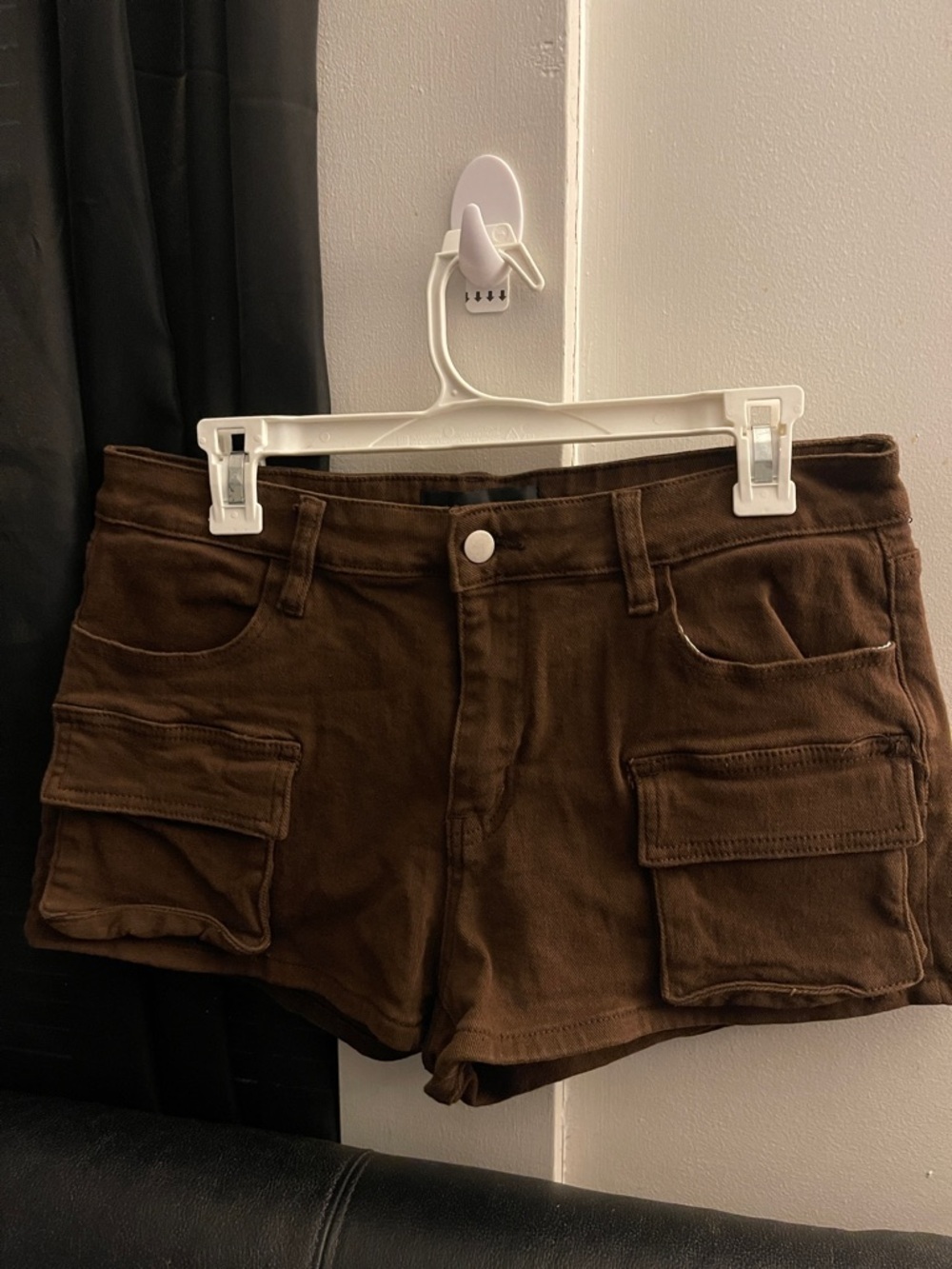 Fashion Nova Women’s Chocolate Cargo Shorts